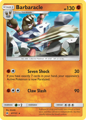 Barbaracle (Reverse Holofoil)
