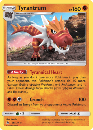 Tyrantrum (Holofoil)
