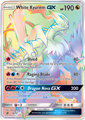 White Kyurem-GX (Holofoil)