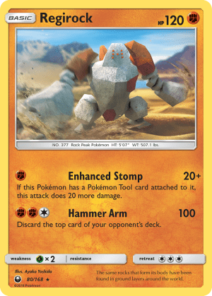 Regirock (Reverse Holofoil)