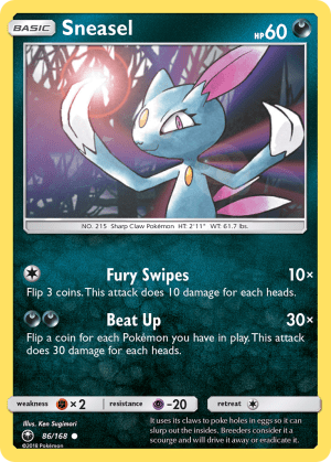 Sneasel (Reverse Holofoil)