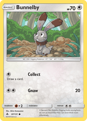 Bunnelby (Reverse Holofoil)