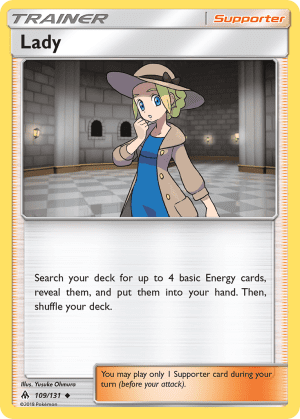 Lady (Reverse Holofoil)