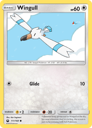 Wingull (Reverse Holofoil)