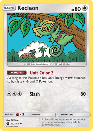 Kecleon (Reverse Holofoil)