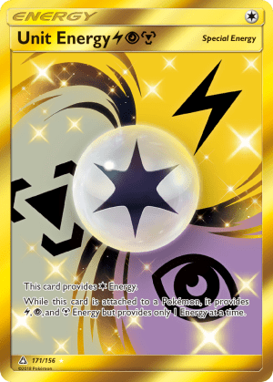 Unit Energy LightningPsychicMetal (Holofoil)