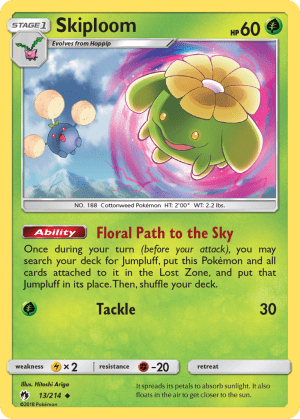 Skiploom (Reverse Holofoil)