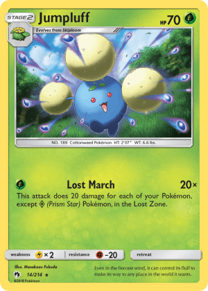 Jumpluff (Reverse Holofoil)