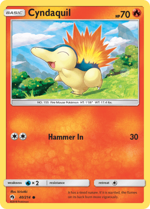 Cyndaquil (Reverse Holofoil)