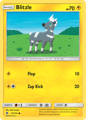 Blitzle (Pikachu Stamp1)