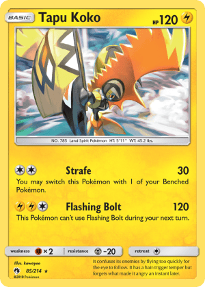 Tapu Koko (Reverse Holofoil)
