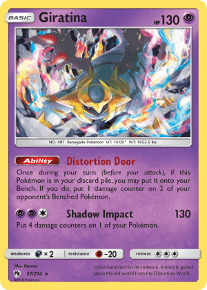 Giratina (Cosmos Holofoil)
