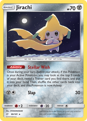 Jirachi (Reverse Holofoil)