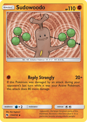 Sudowoodo (Reverse Holofoil)