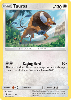 Tauros (Reverse Holofoil)
