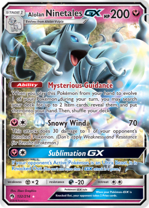 Alolan Ninetales-GX (Holofoil)