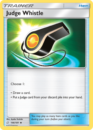 Judge Whistle (Reverse Holofoil)