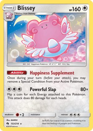Blissey (Cosmos Holofoil)