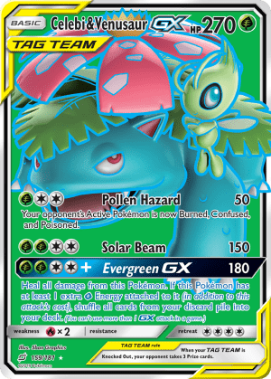 Celebi & Venusaur-GX (Holofoil)