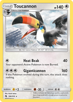 Toucannon (Reverse Holofoil)