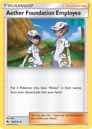 Aether Foundation Employee (Reverse Holofoil)