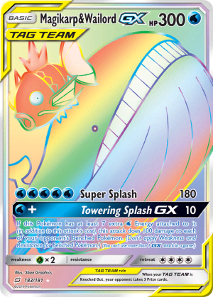 Magikarp & Wailord-GX (Holofoil)