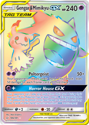 Gengar & Mimikyu-GX (Holofoil)
