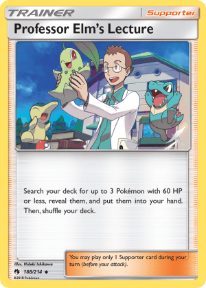 Professor Elm's Lecture (Reverse Holofoil)