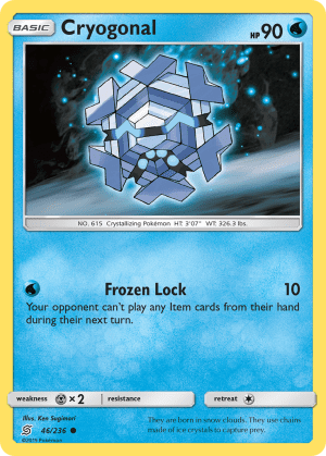Cryogonal (Reverse Holofoil)