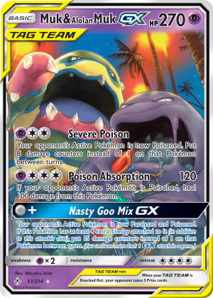 Muk & Alolan Muk-GX (Holofoil)