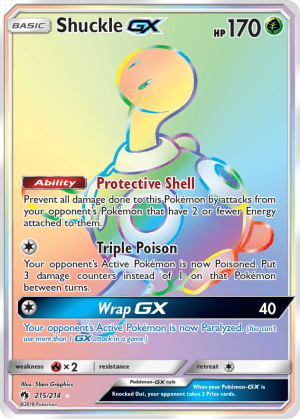 Shuckle-GX (Holofoil)
