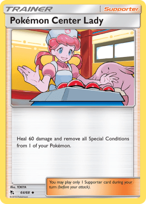 Pokémon Center Lady (Reverse Holofoil)