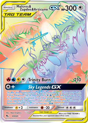 Moltres & Zapdos & Articuno-GX (Holofoil)