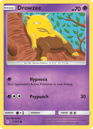 Drowzee (Reverse Holofoil)