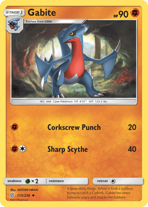 Gabite (Reverse Holofoil)
