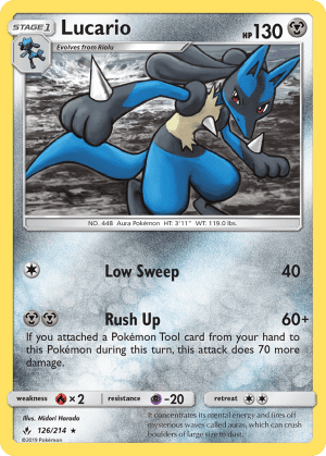 Lucario (Reverse Holofoil)