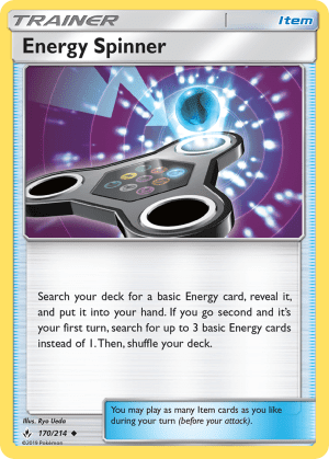 Energy Spinner (Reverse Holofoil)