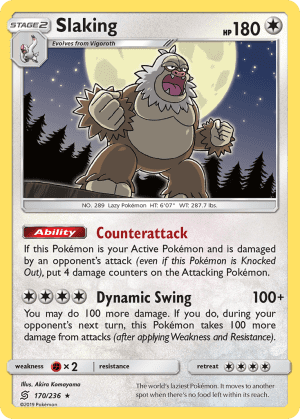 Slaking (Reverse Holofoil)