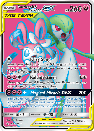 Gardevoir & Sylveon-GX (Holofoil)