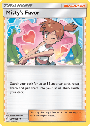 Misty's Favor (Reverse Holofoil)