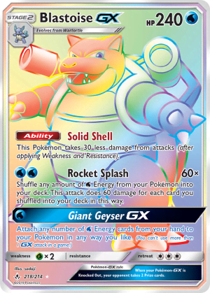 Blastoise-GX (Holofoil)