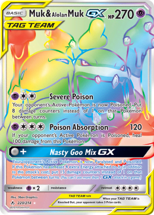 Muk & Alolan Muk-GX (Holofoil)