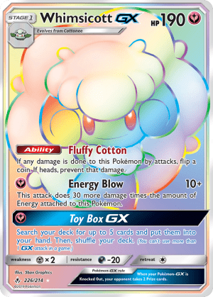 Whimsicott-GX (Holofoil)