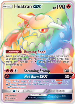 Heatran-GX (Holofoil)