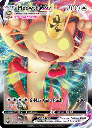Meowth VMAX (Holofoil)