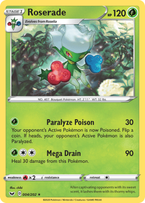 Roserade (Reverse Holofoil)