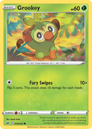 Grookey (Reverse Holofoil)