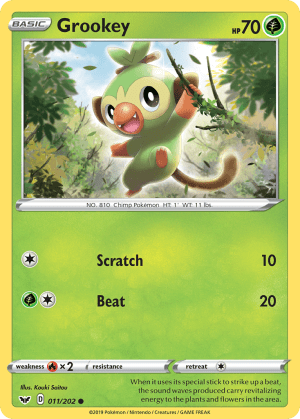 Grookey (Reverse Holofoil)