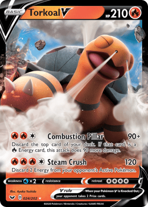 Torkoal V (Holofoil)