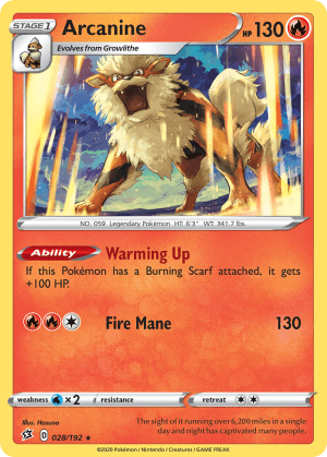 Arcanine (Reverse Holofoil)